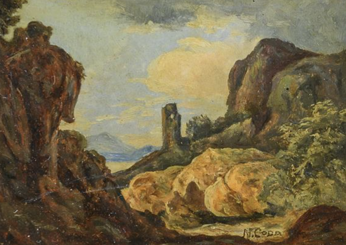 Nicola Coda pittore quadro dipinto