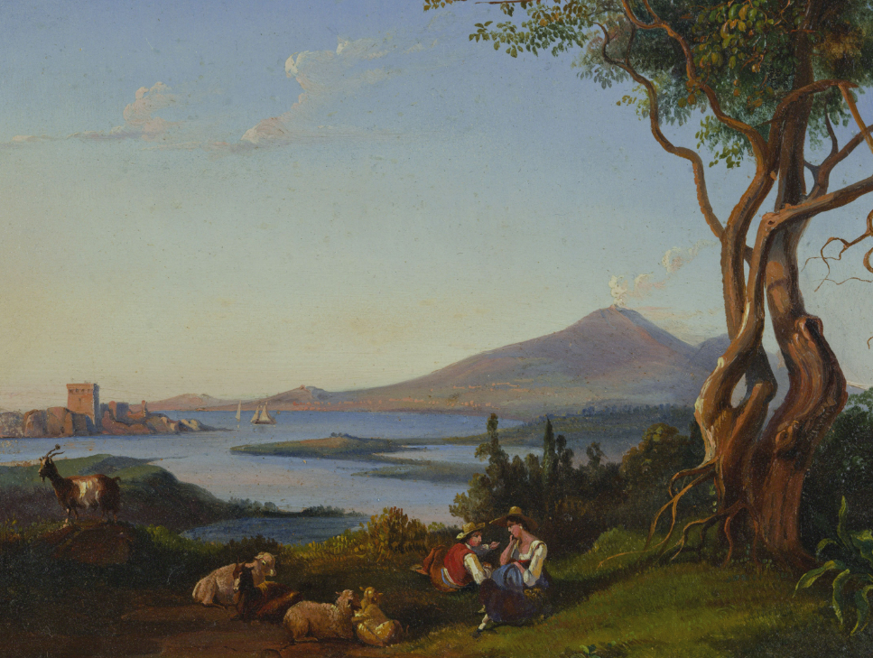 Nicola Palizzi pittore quadro dipinto realista