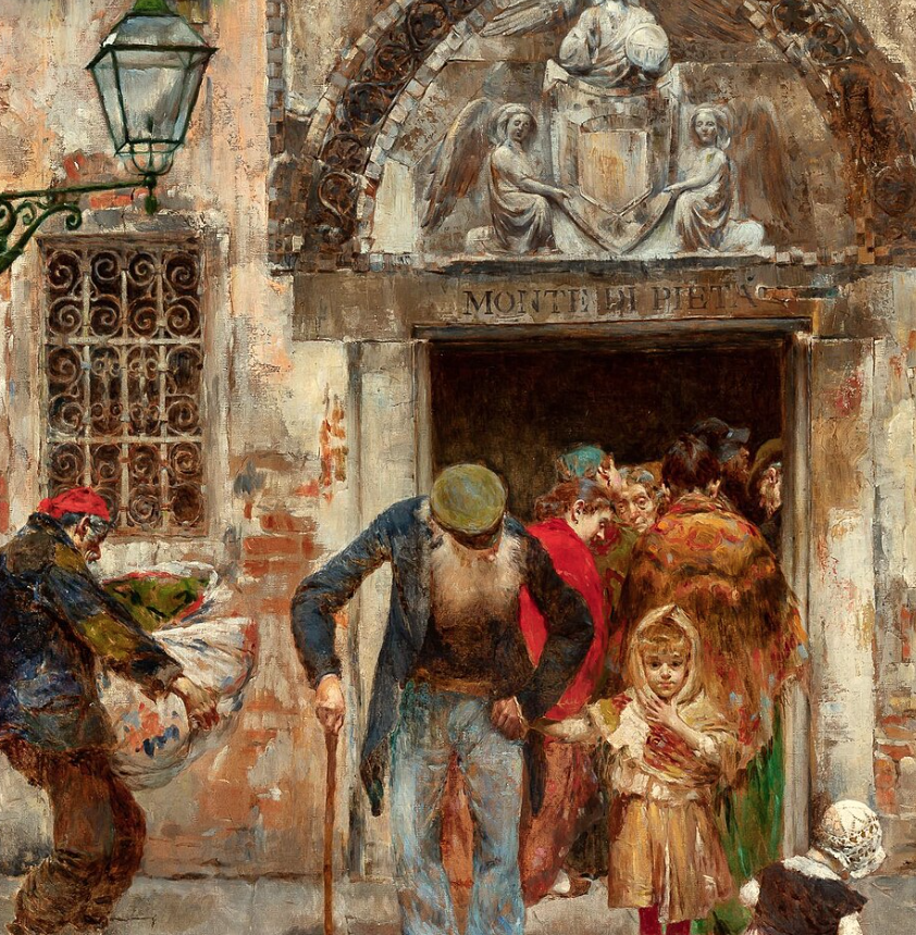 Oreste Da Molin pittore quadro dipinto