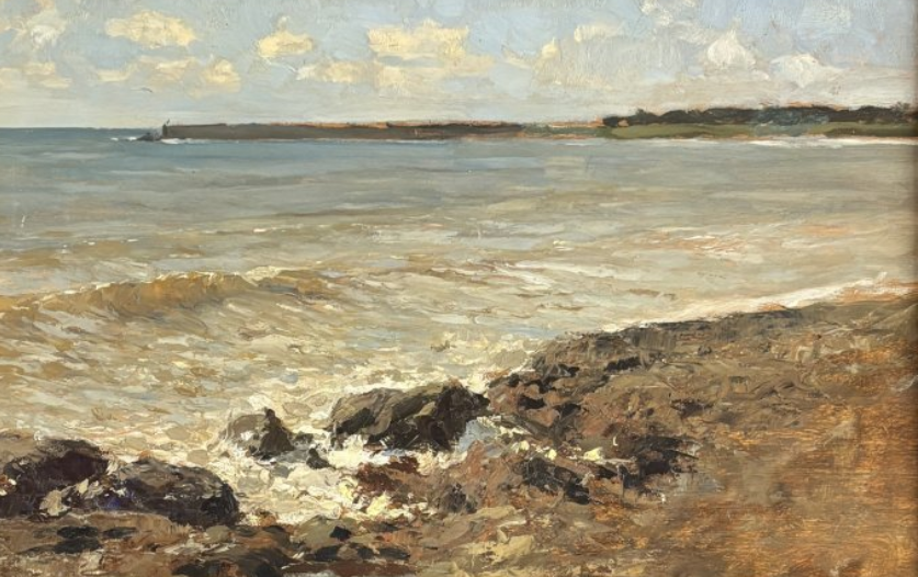 Oreste Silvestri pittore quadro dipinto paesaggista