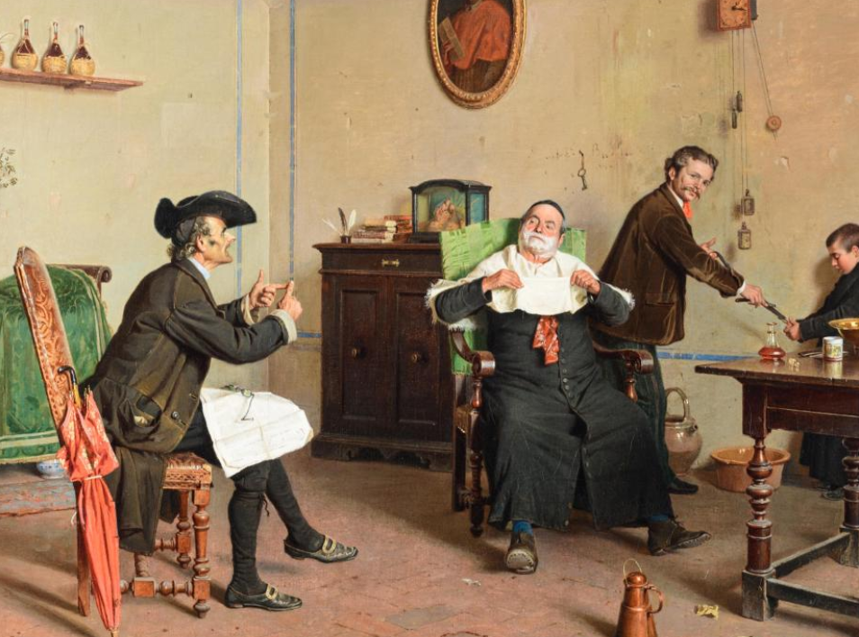 Orfeo Orfei pittore quadro dipinto ritratto