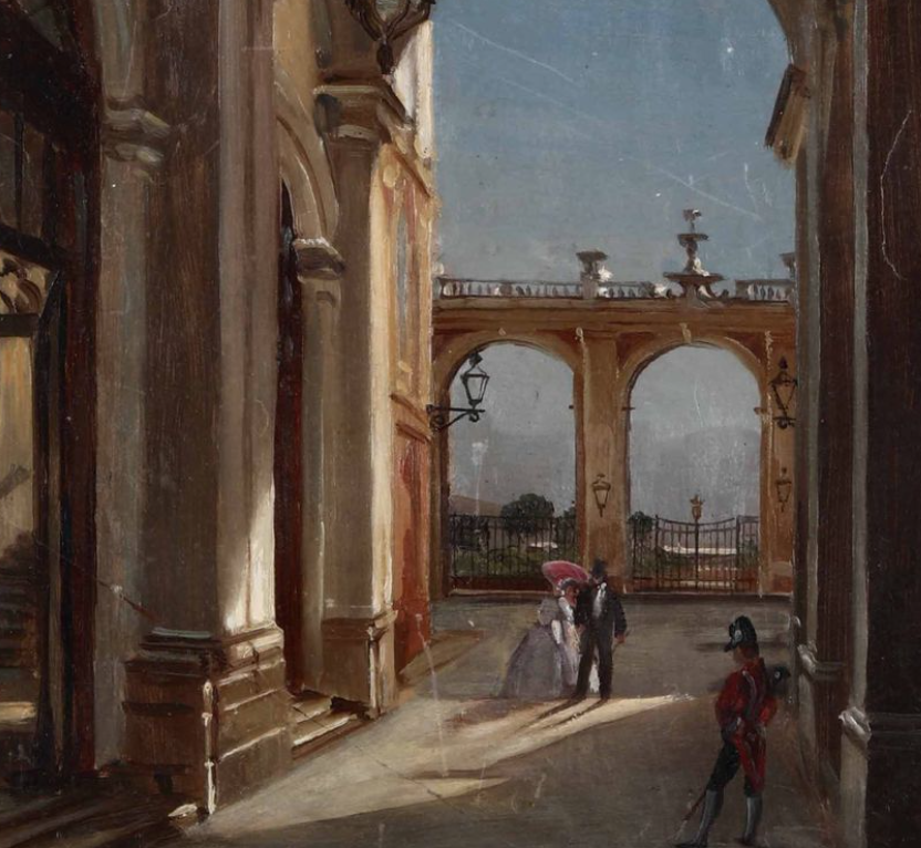 Pasquale Cambiaso pittore quadro dipinto