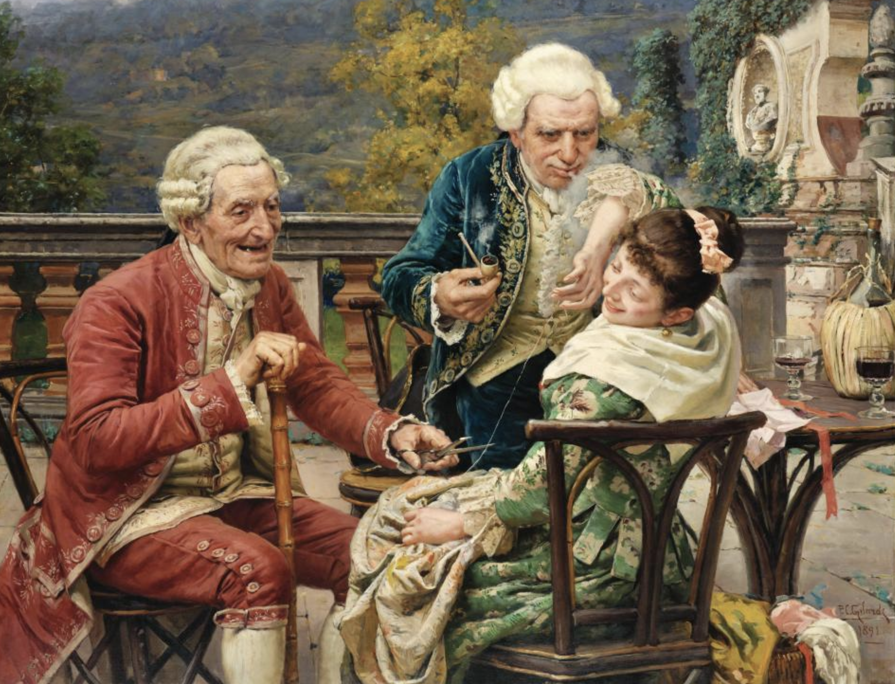 Pier Celestino Gilardi pittore quadro dipinto ritratto