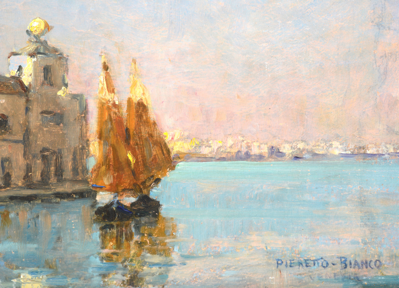 Pieretto Bianco pittore quadro dipinto