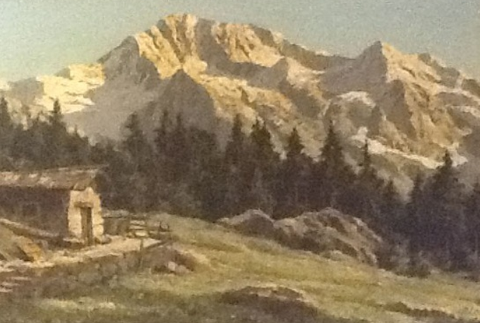 Pietro Leidi pittore quadro dipinto ritratto