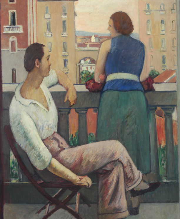 Pietro Marussig pittore quadro dipinto triestino divisionista