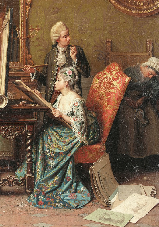 Pio Ricci pittore quadro dipinto ritratto