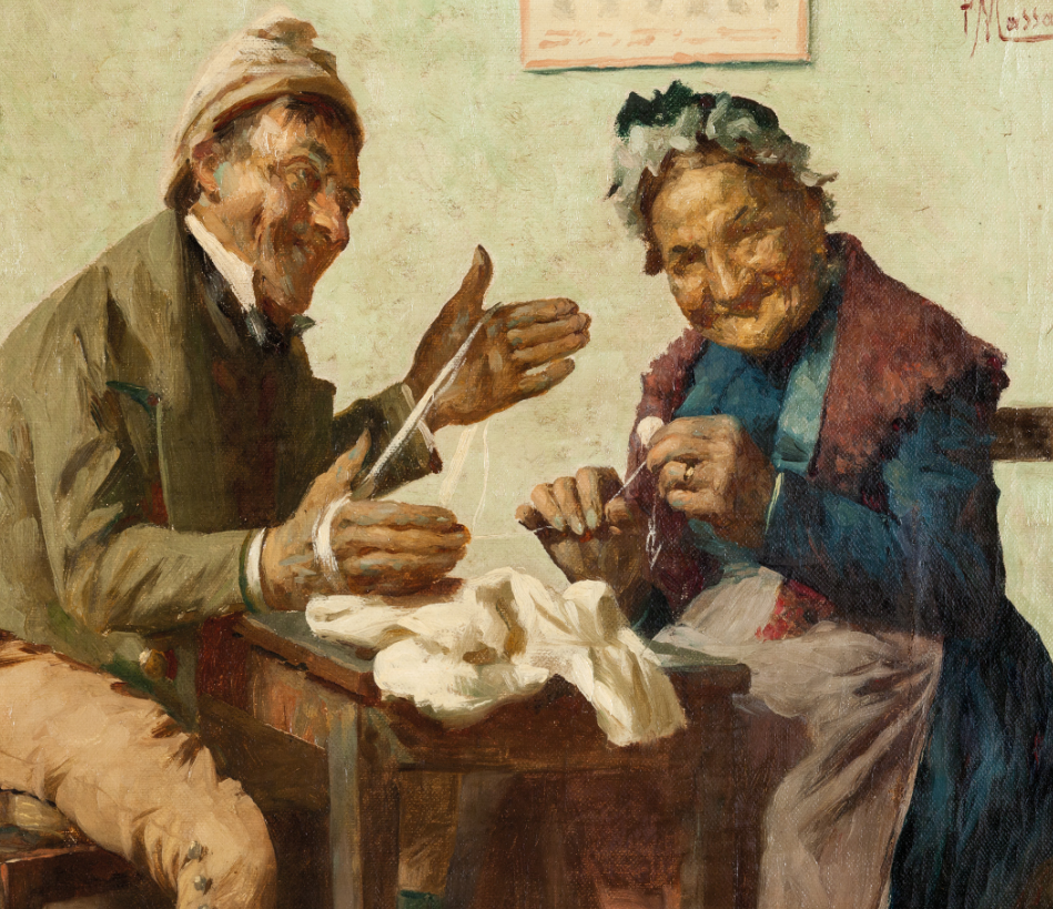 Pompeo Massani pittore quadro dipinto orientalista