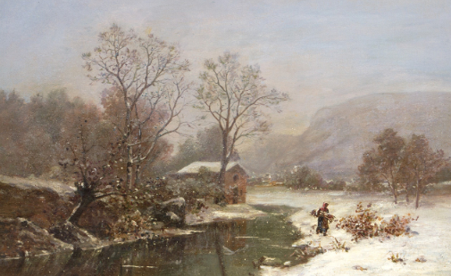 Prospero Ricca pittore quadro dipinto paesaggista