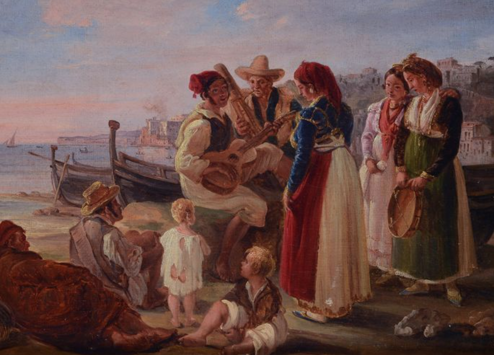 Raffaele Carelli pittore quadro dipinto