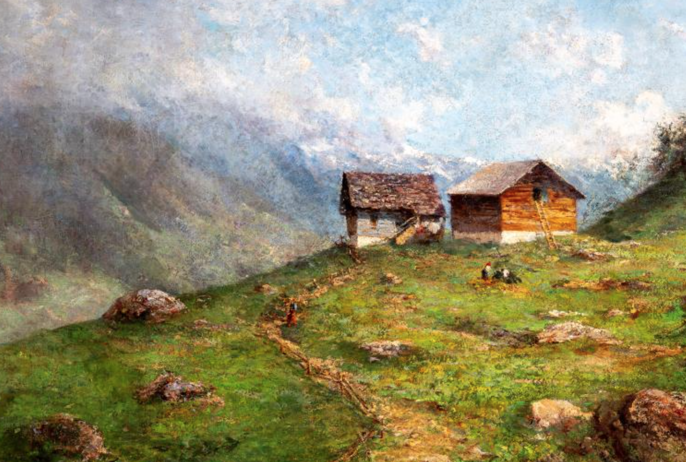 Roboaldo Casalini pittore quadro dipinto