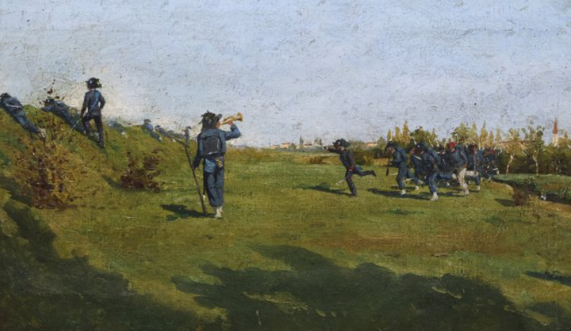Romolo Tessari pittore quadro dipinto ritratto