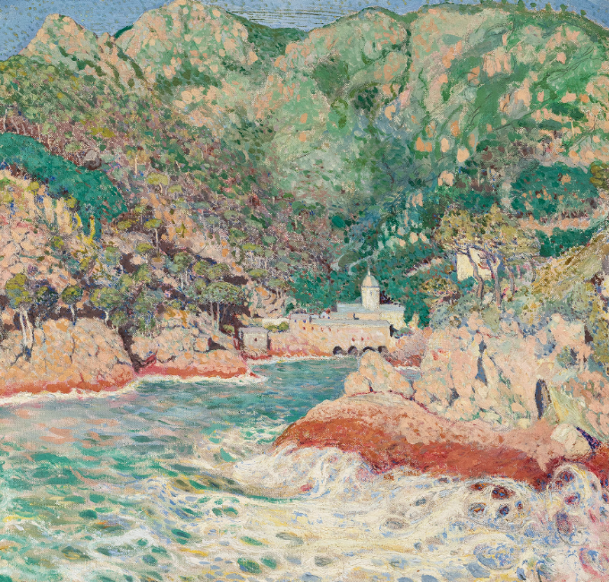 Rubaldo Merello pittore quadro dipinto divisionista