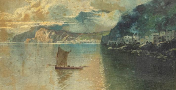 Salvatore Petruolo pittore quadro dipinto napoletano