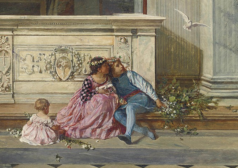 Scipione Vannutelli pittore quadro dipinto ritratto