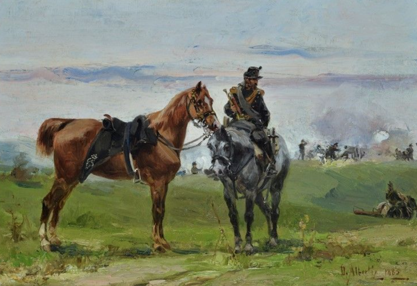 Sebastiano De Albertis pittore quadro dipinto