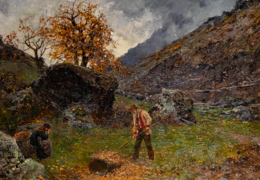 Serafino Grassi pittore quadro dipinto paesaggista