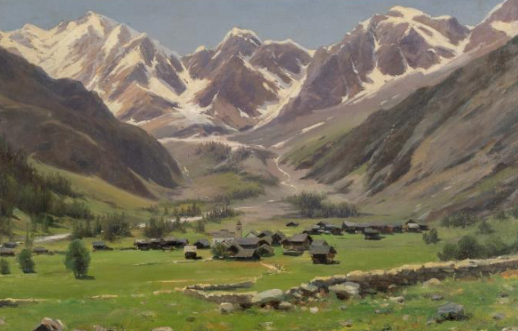 Silvio Poma pittore quadro dipinto ritratto