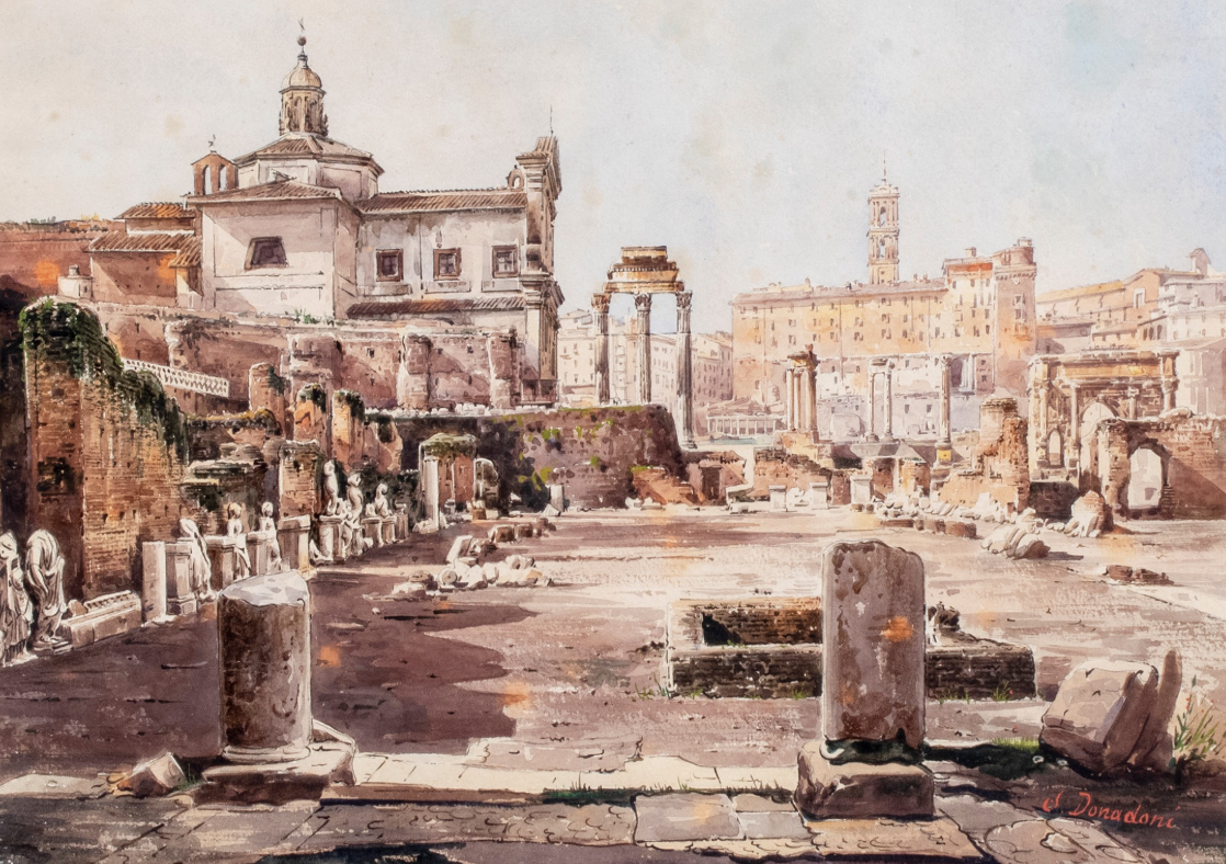 Stefano Donadoni pittore quadro dipinto