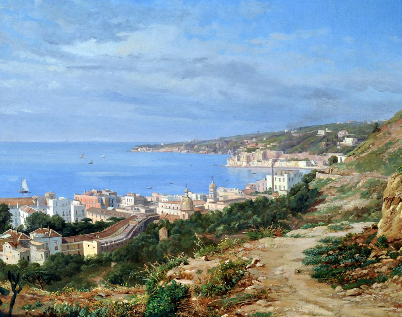 Teodoro Duclère pittore quadro dipinto