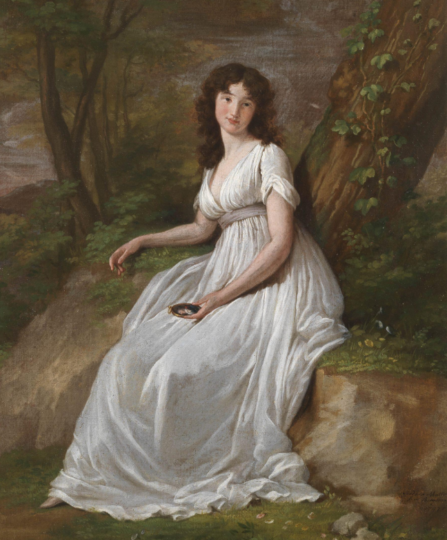 Teodoro Matteini pittore quadro dipinto ritratto