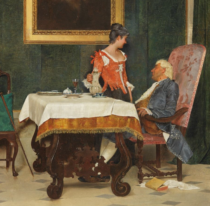 Tito Lessi pittore quadro dipinto macchiaiolo