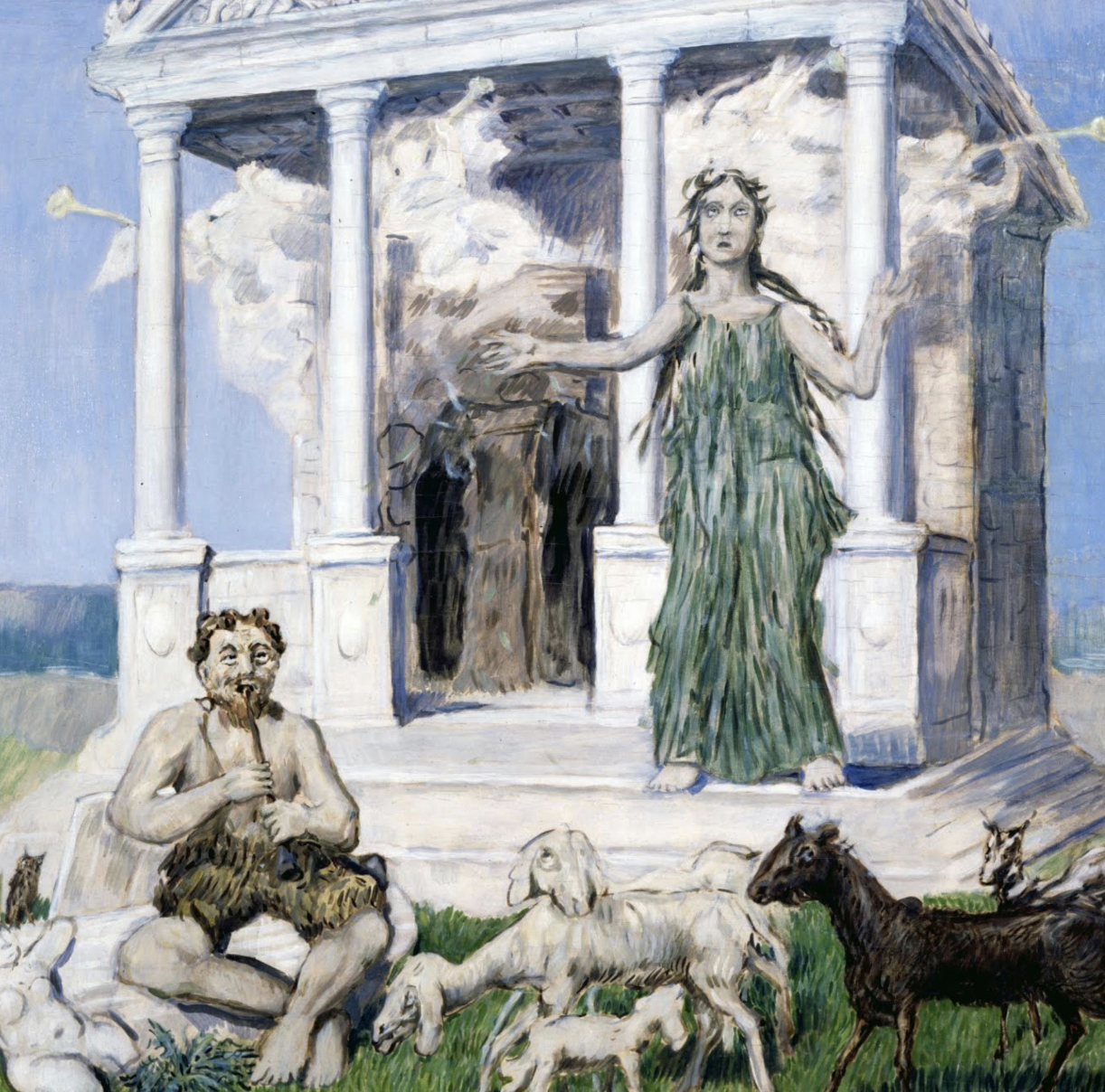 Tullio Garbari pittore quadro dipinto ritratto