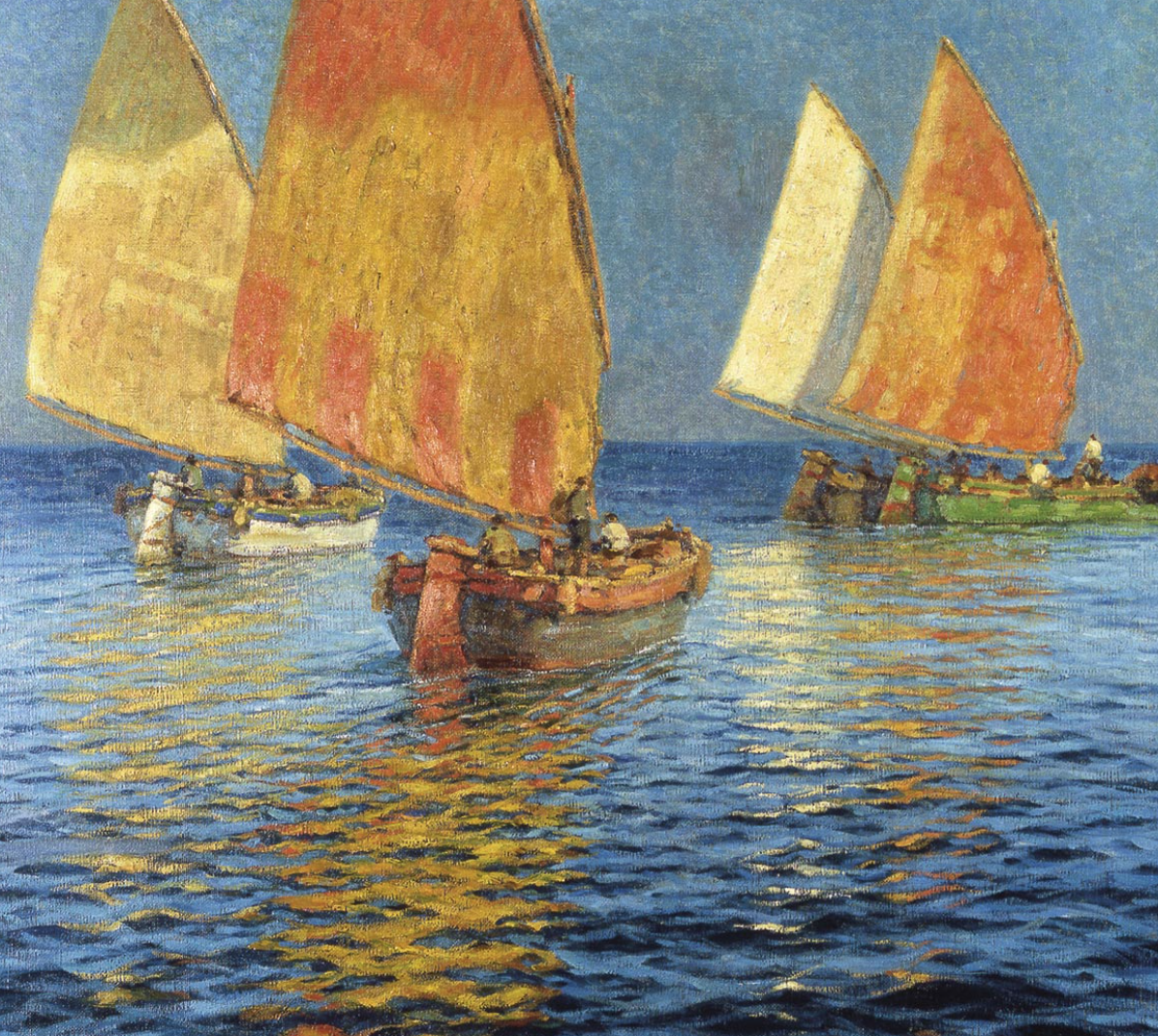 Ugo Flumiani pittore vedutista dipinto