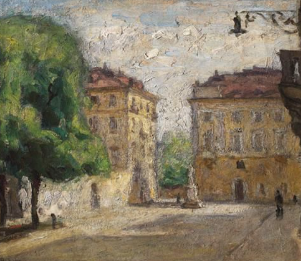 Ugo Malvano pittore quadro dipinto divisionista