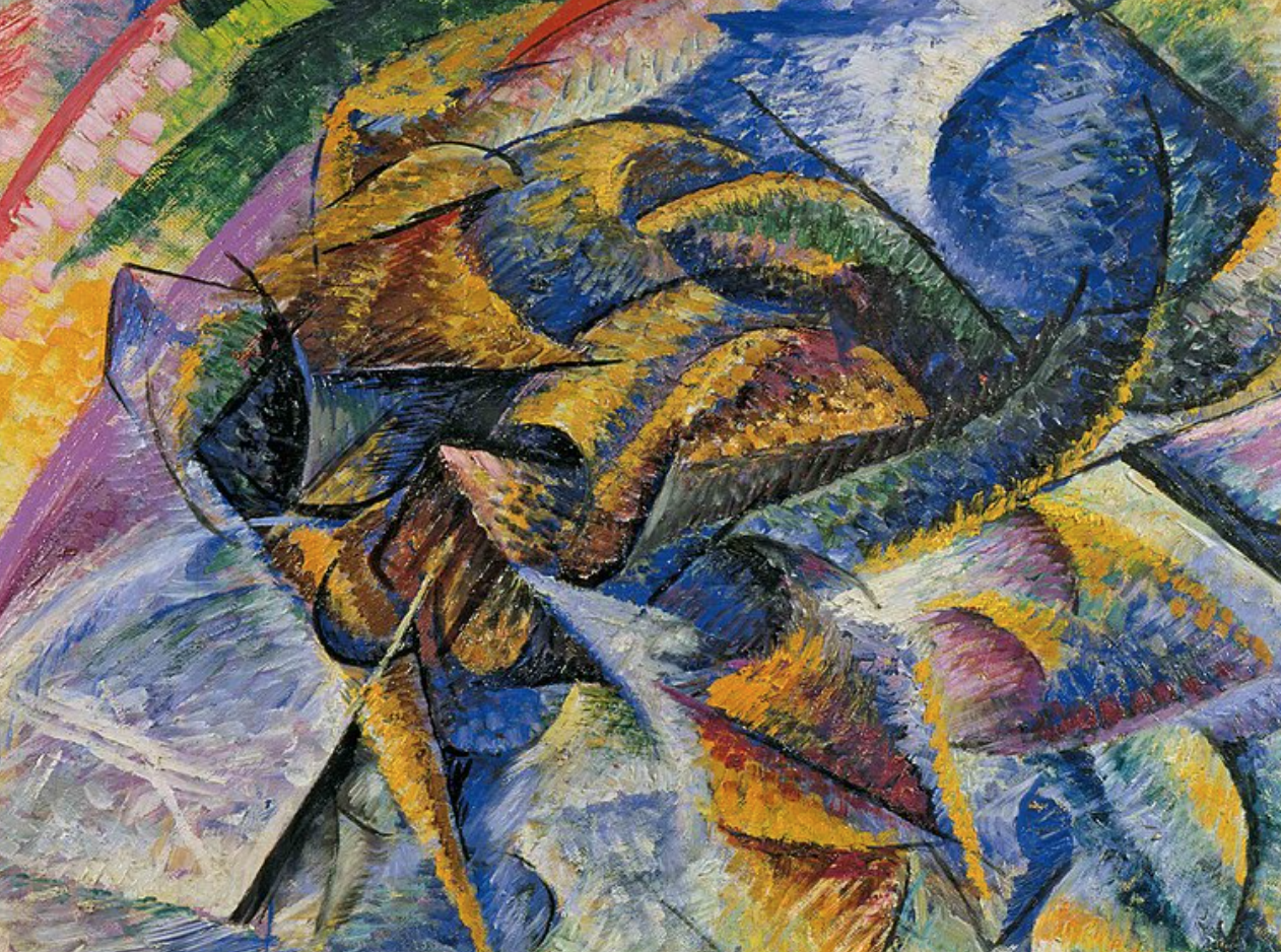 Umberto Boccioni pittore quadro dipinto