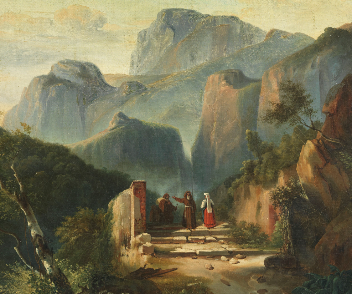 Vincenzo Franceschini pittore quadro dipinto