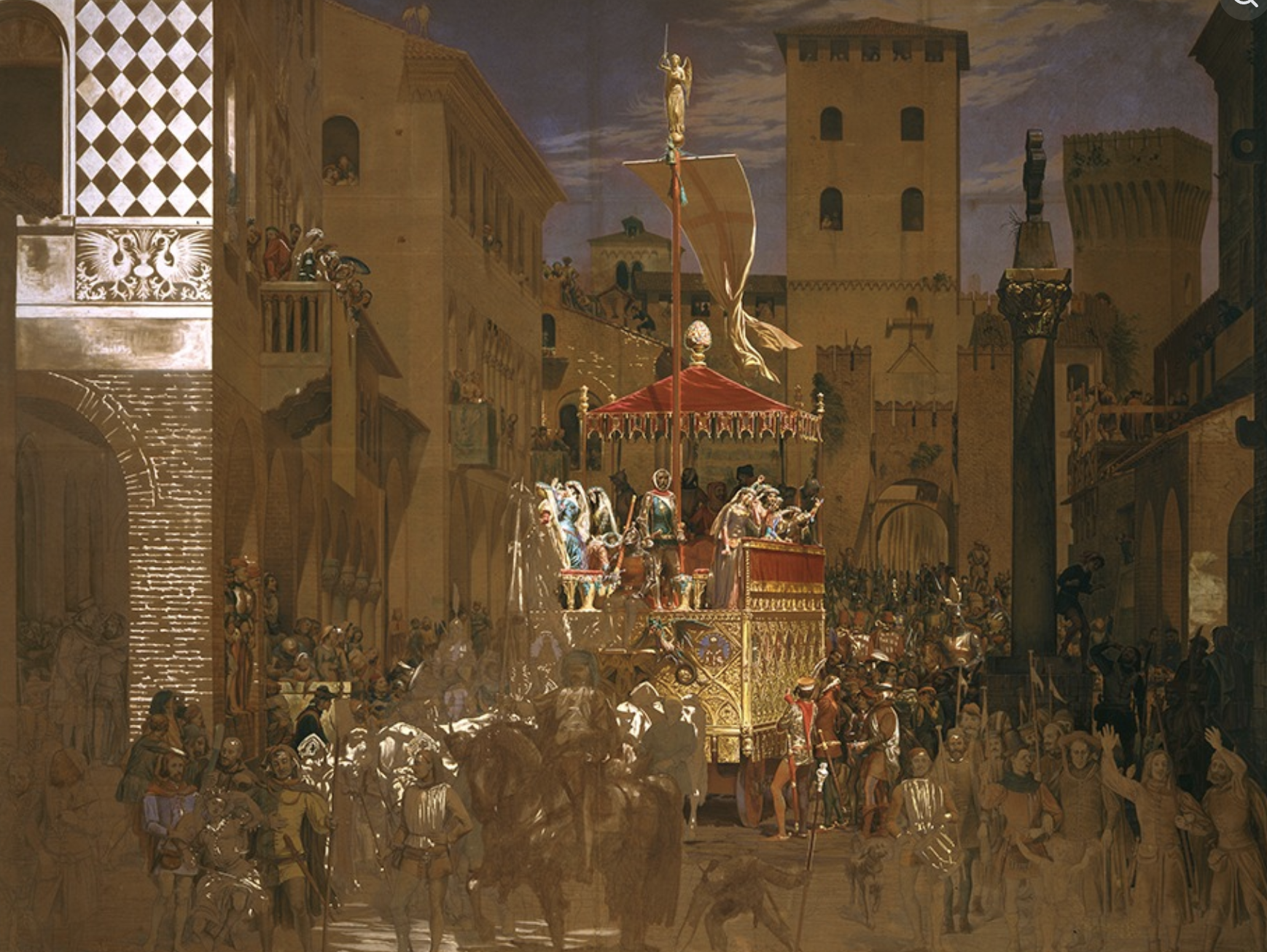 Vincenzo Gazzotto pittore quadro dipinto ritratto