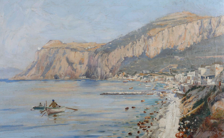 Vincenzo Loria pittore quadro dipinto paesaggista