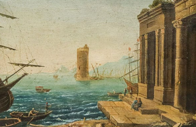 Vittore Zanetti Zilla pittore quadro dipinto divisionista
