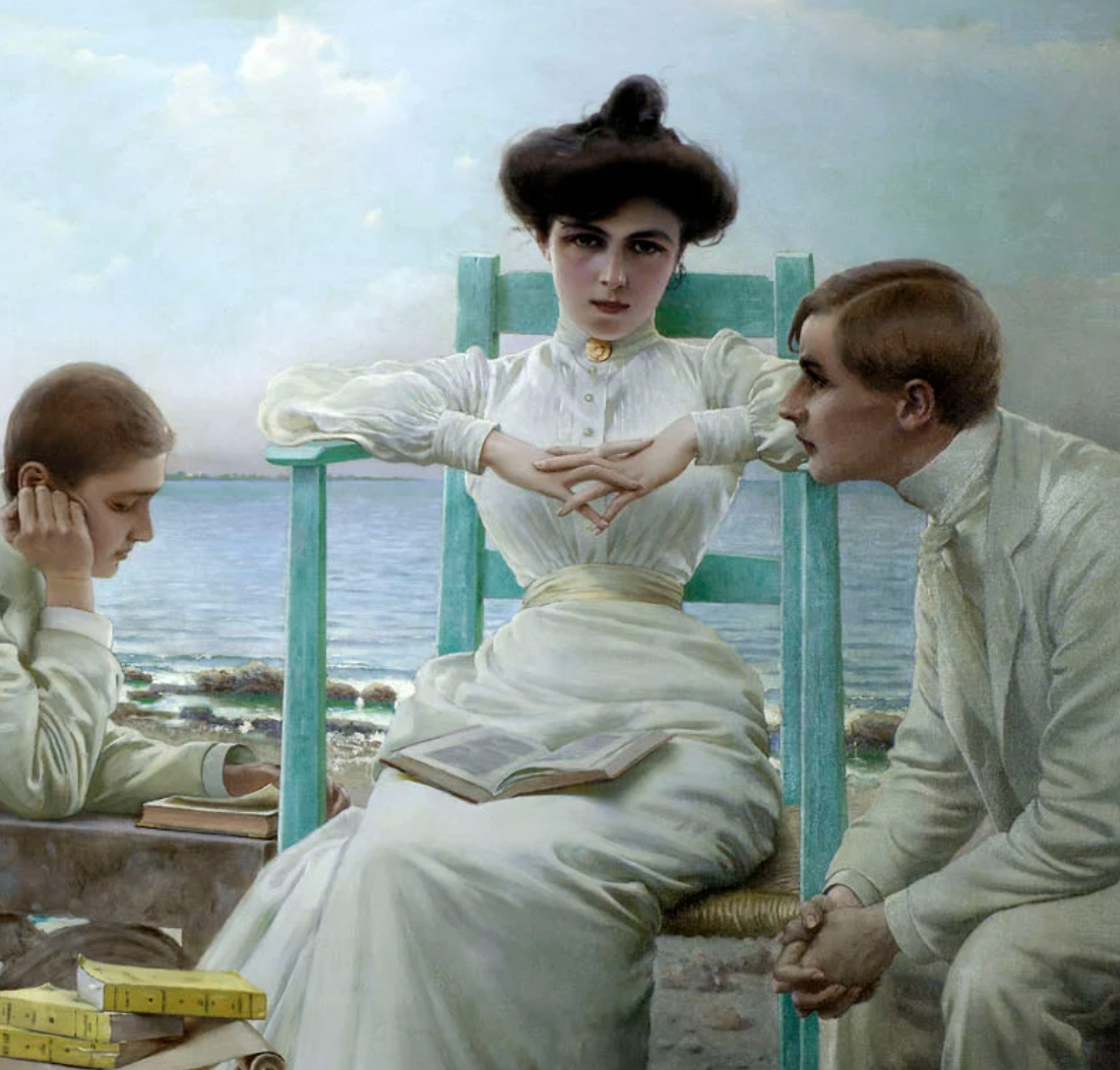 Vittorio Corcos pittore quadro dipinto