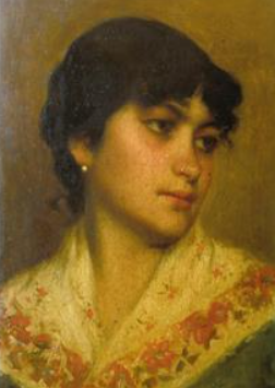 Vittorio Tessari pittore quadro dipinto ritratto